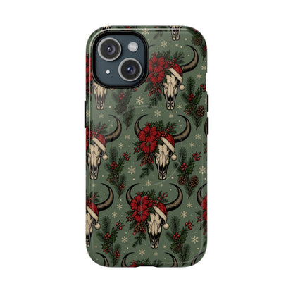 Santa Bull Skulls Magnetic Case