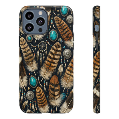 Southwest Feather Tough Case