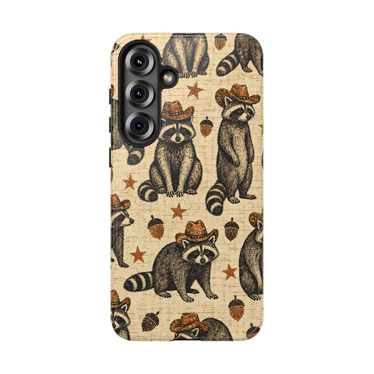 Retro Raccoon Tough Case