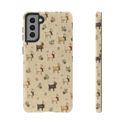 Scarf Goats Tough Case