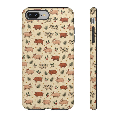 Santa Pigs Tough Case