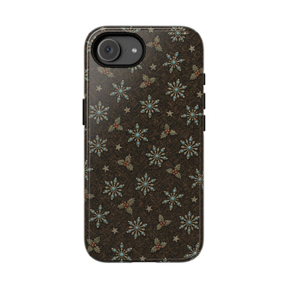 Squash Blossom Snowflakes Tough Case
