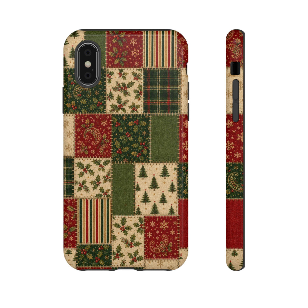 Holiday Patchwork Tough Case