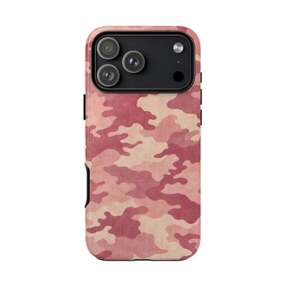 Dusty Pink Camo Tough Case