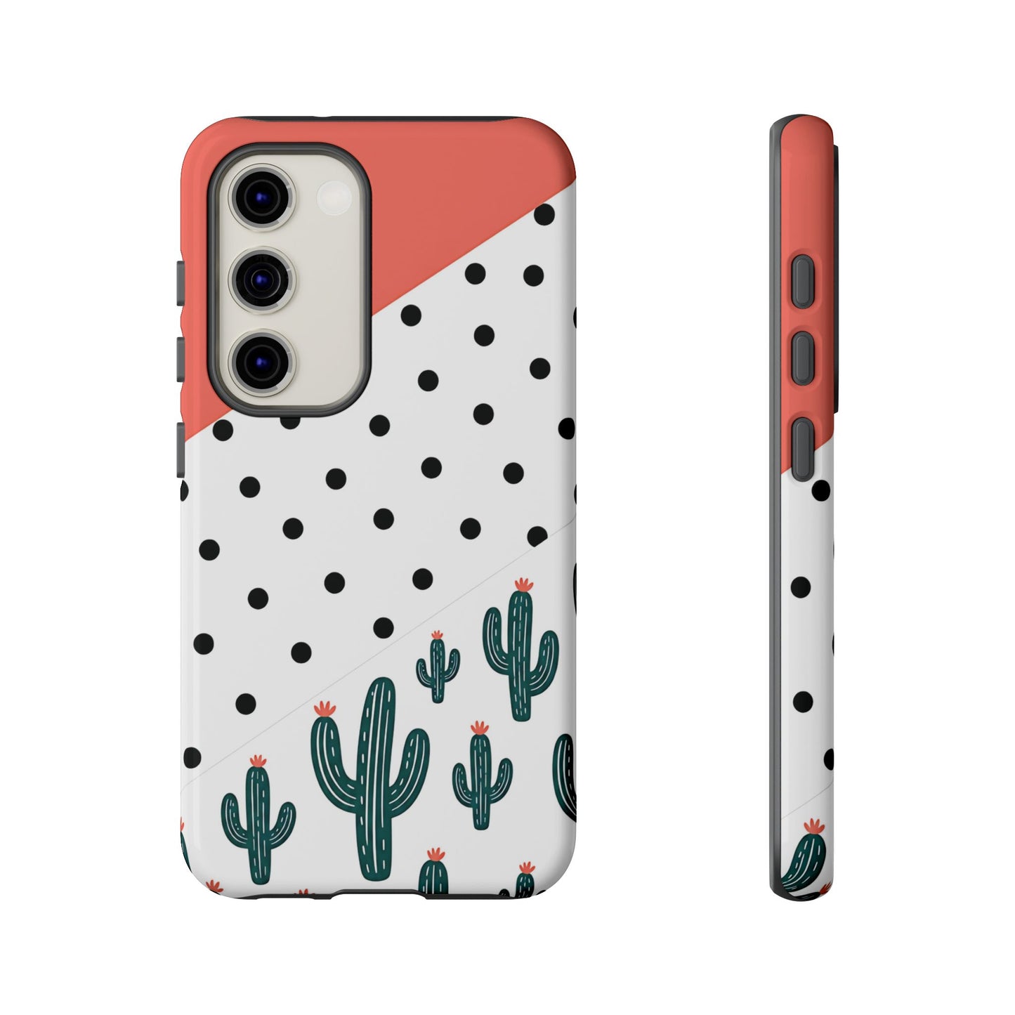 Polka Dot Cactus Tough Case