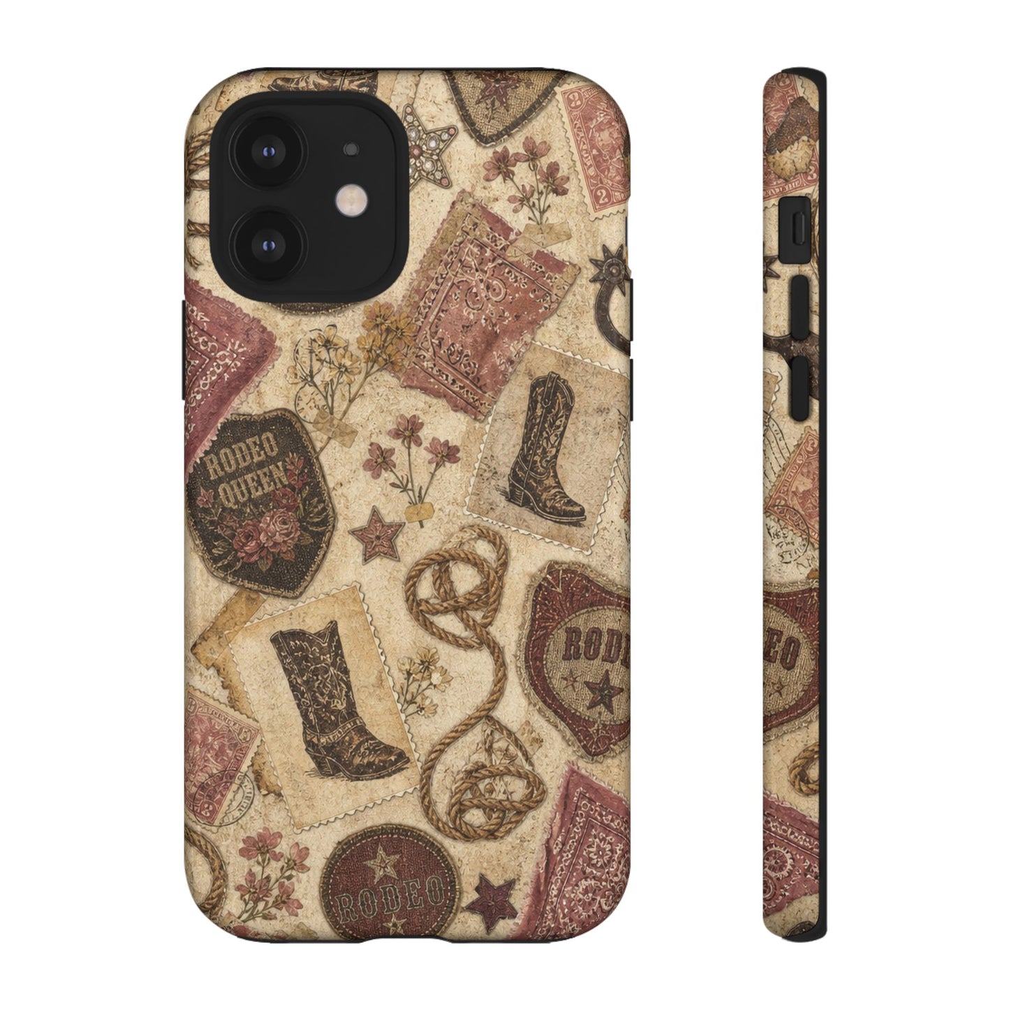 Cowgirl Collage Tough Case