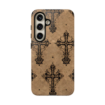 Western Gothic Crosses Tough Case