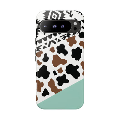 Mint Aztec Cowhide Tough Case