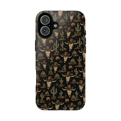 Cowboy Steer Skull Tough Case
