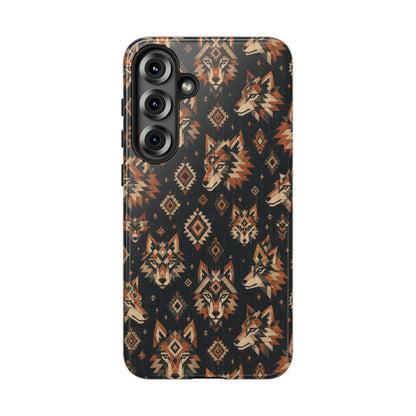 Aztec Wolves Tough Case