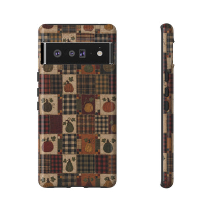 Plaid Pumpkin Tough Case