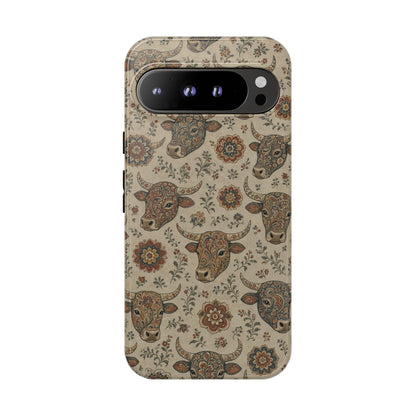 Folk Longhorn Tough Case