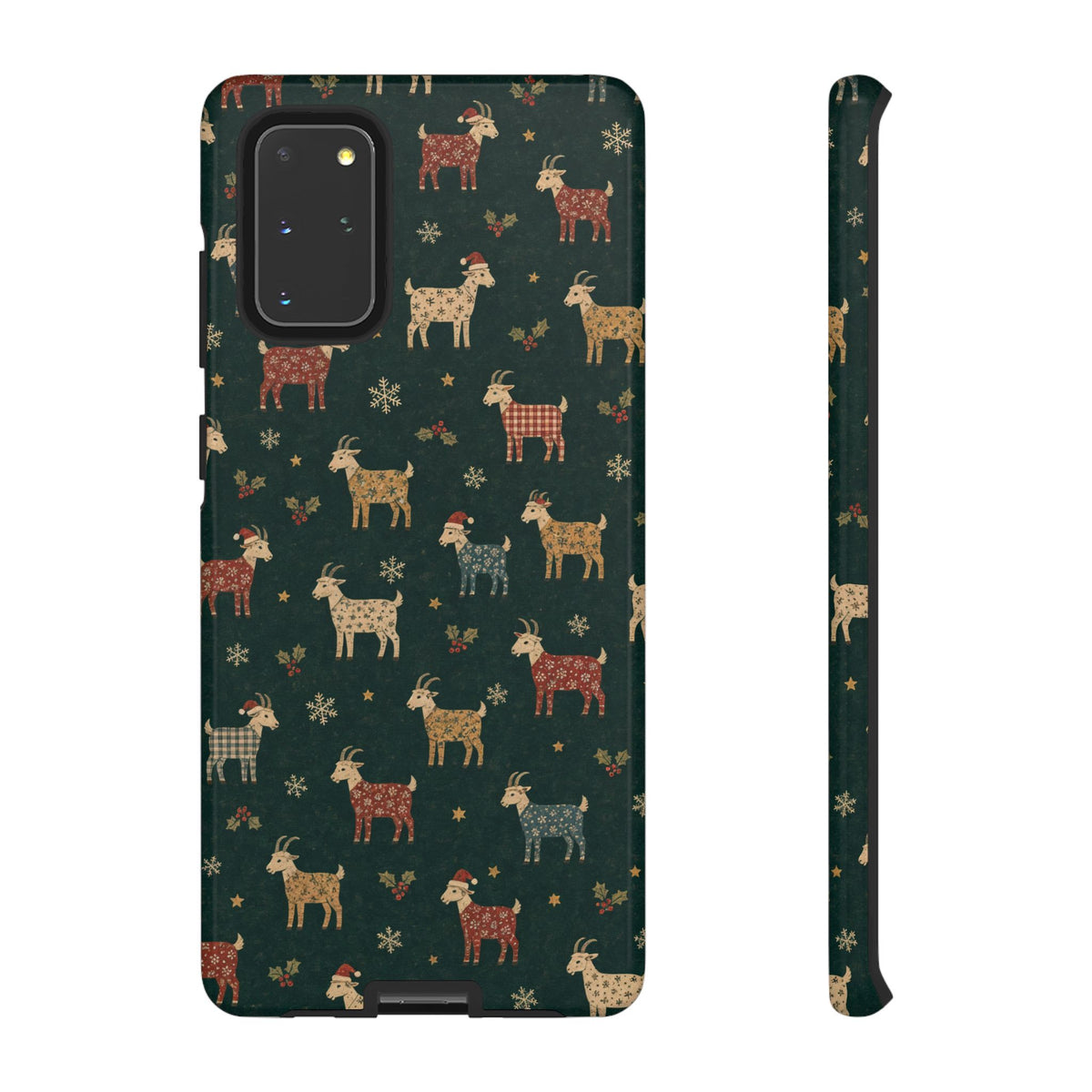 Yuletide Goats Tough Case