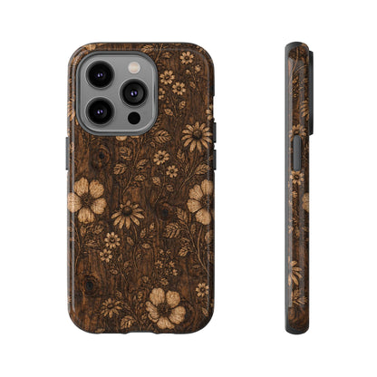 Floral Bark Tough Case