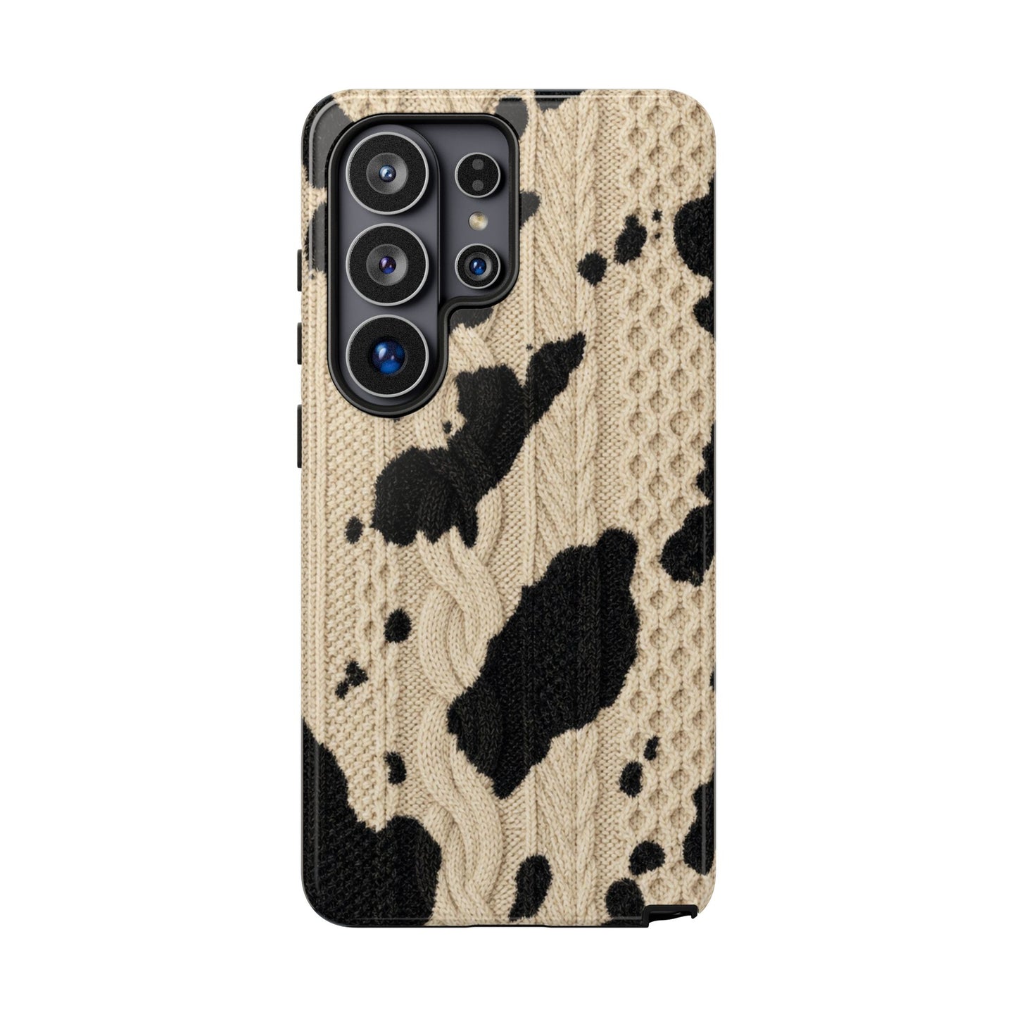 Cable Knit Cowhide Tough Case