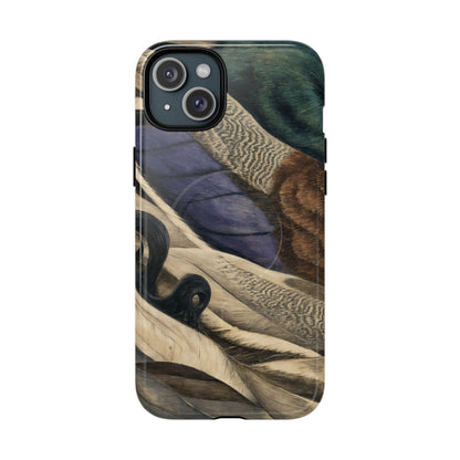 Mallard Feathers Magnetic Case