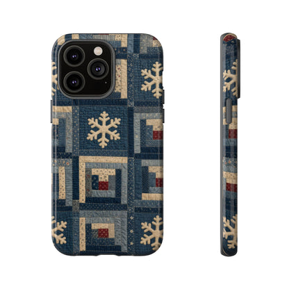 Snowflake Quilt Tough Case