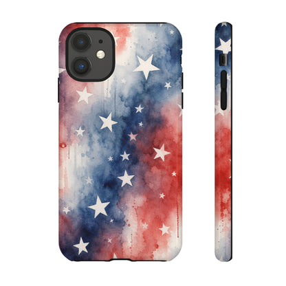 Patriotic Watercolor Tough Case