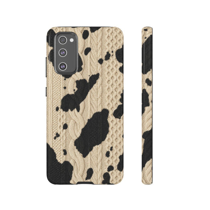 Cable Knit Cowhide Tough Case