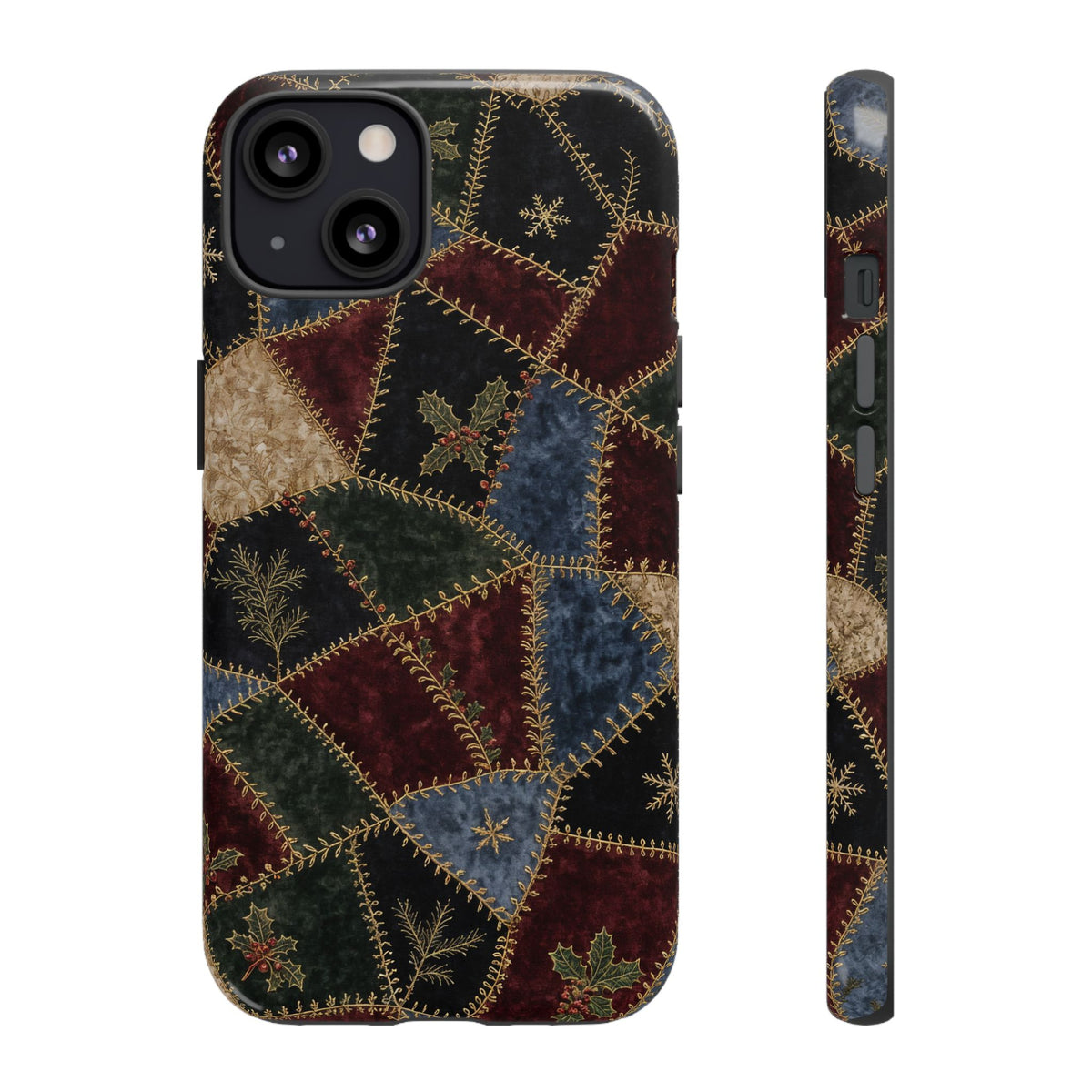 Winter Crazy Quilt Tough Case