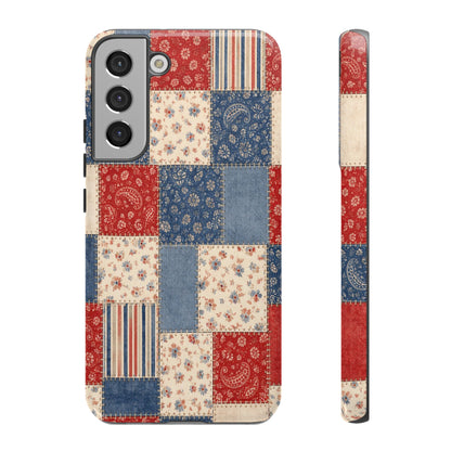 Patriotic Patchwork Tough Case