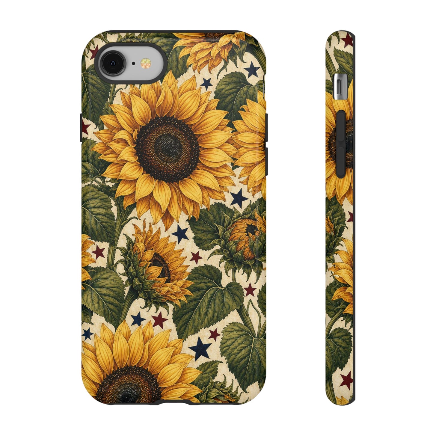 Stars And Sunflowers Tough Case