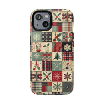 Christmas Quilt Magnetic Case