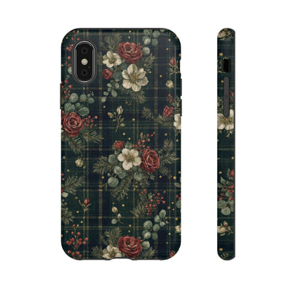 Tartan Roses Tough Case