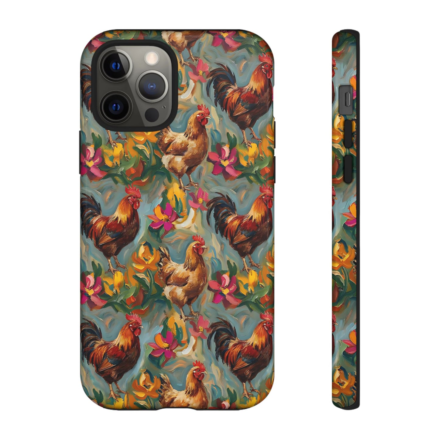 Painted Chickens Tough Case