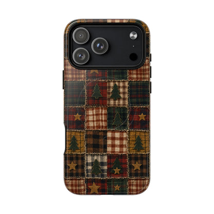 Christmas Rag Quilt Magnetic Case