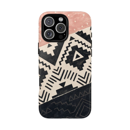 Blush Aztec Tough Case