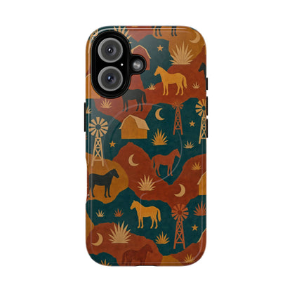 Ranch Horses Magnetic Case