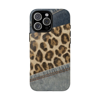 Leopard Stitch Magnetic Case