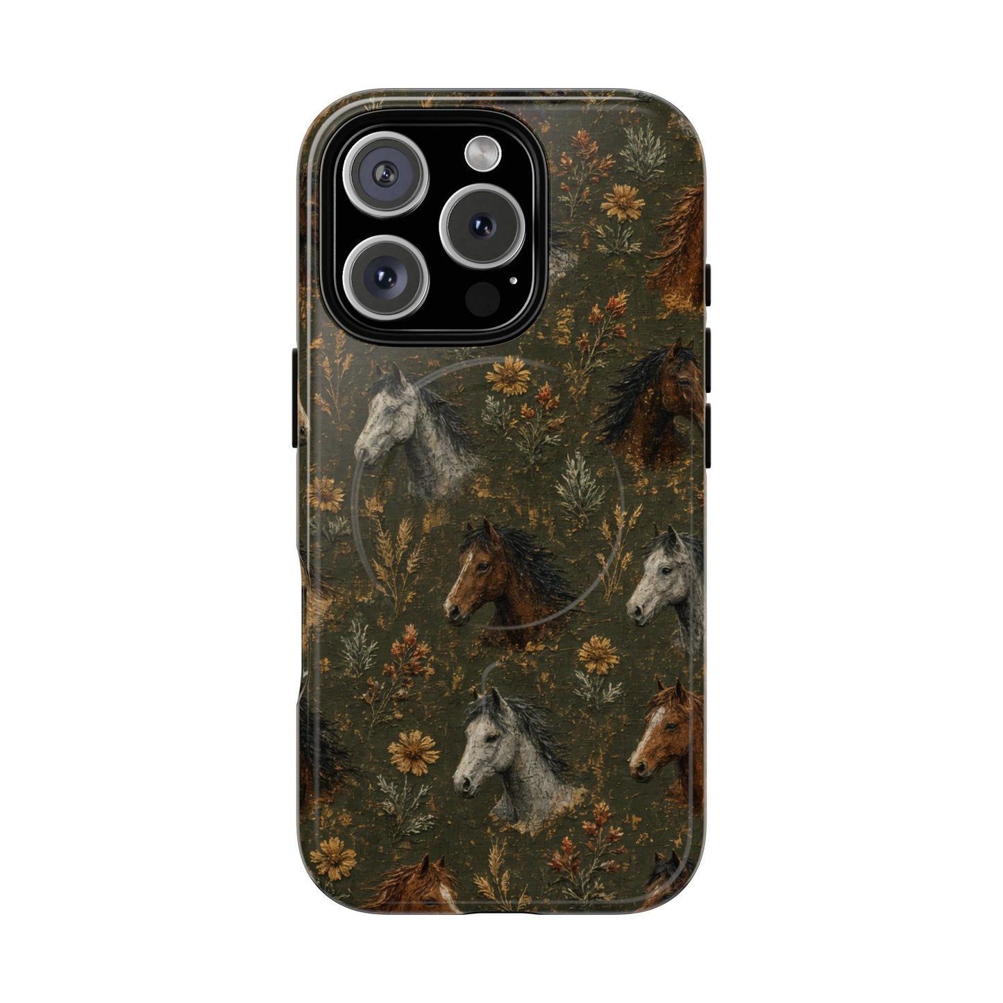 Autumn Horses Magnetic Case