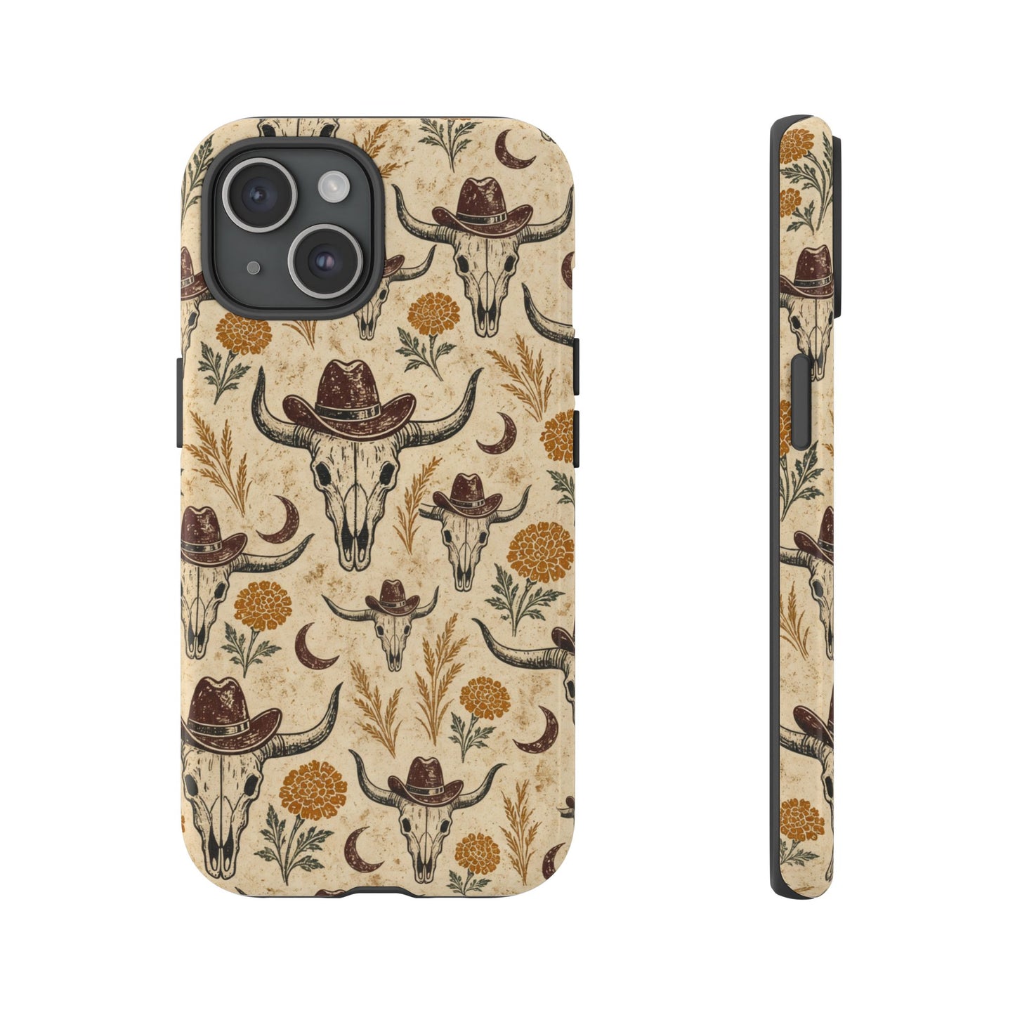 Marigold Skull Tough Case