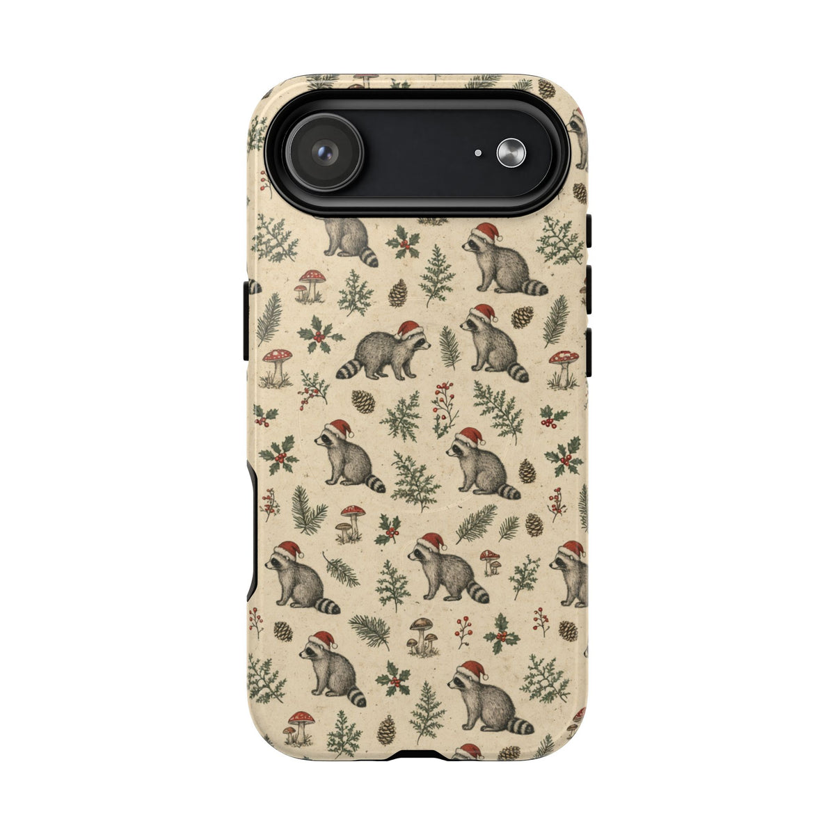 Santa Raccoons Magnetic Case