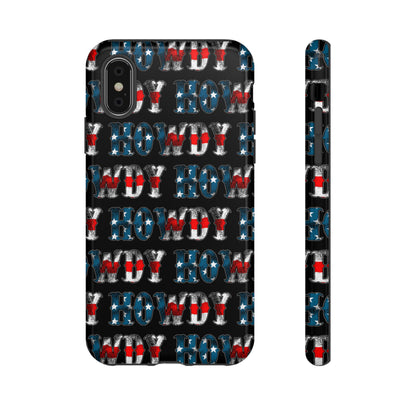 Patriotic Howdy Tough Case
