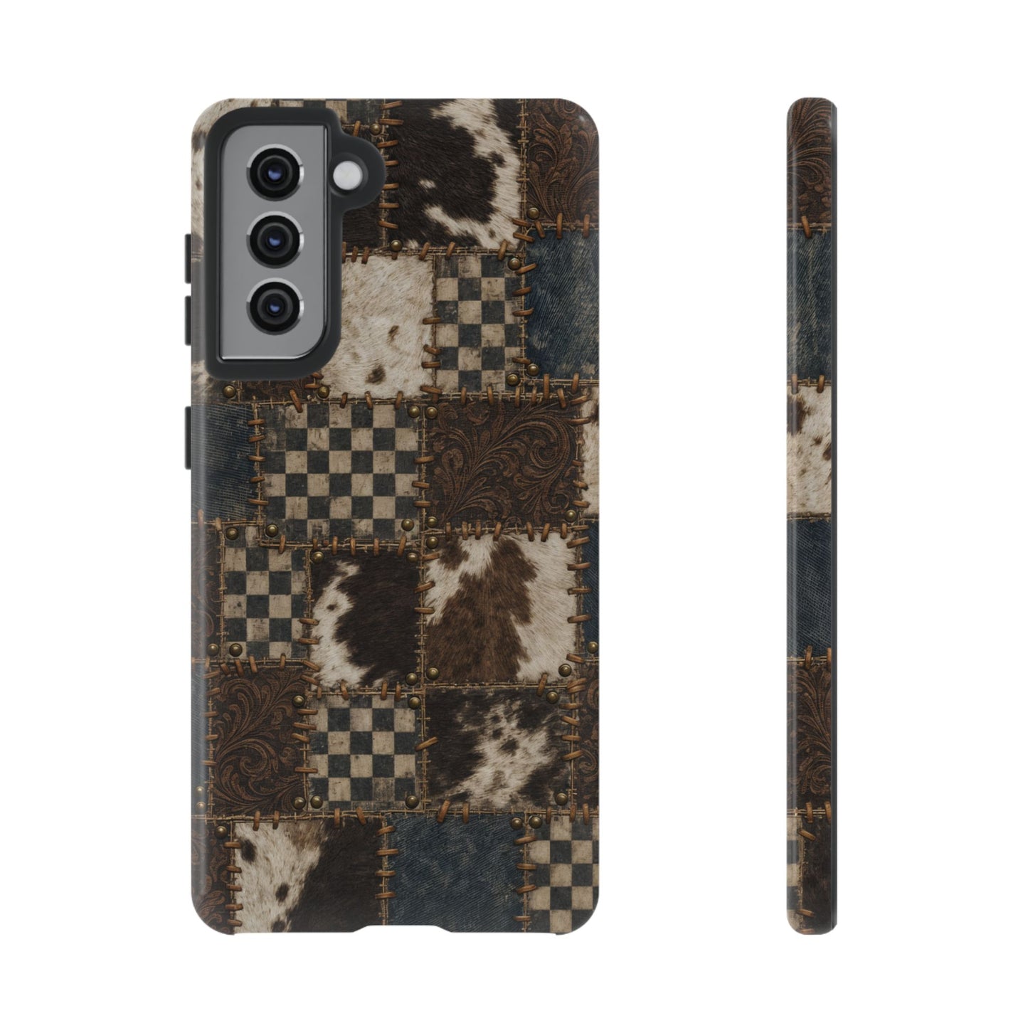 Tooled Patchwork Tough Case