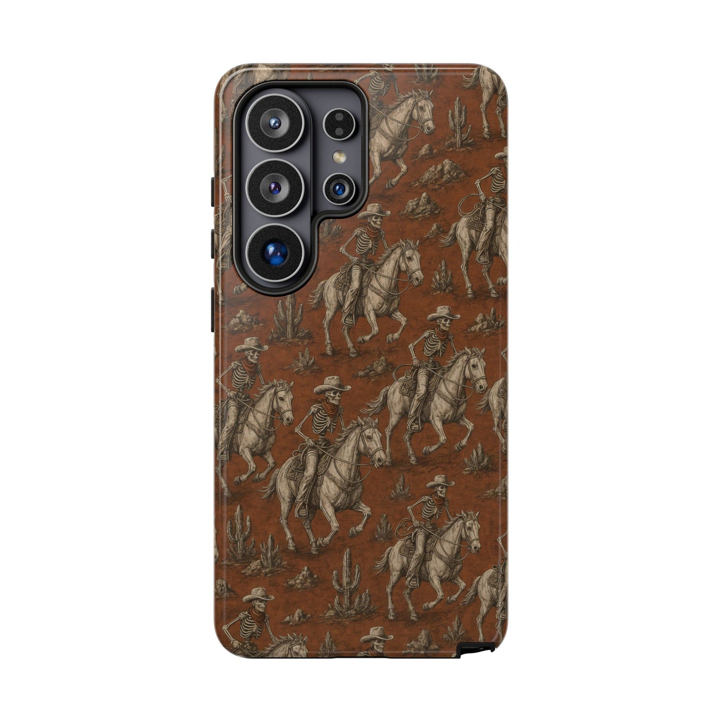 Skeleton Cowboy Ride Tough Case