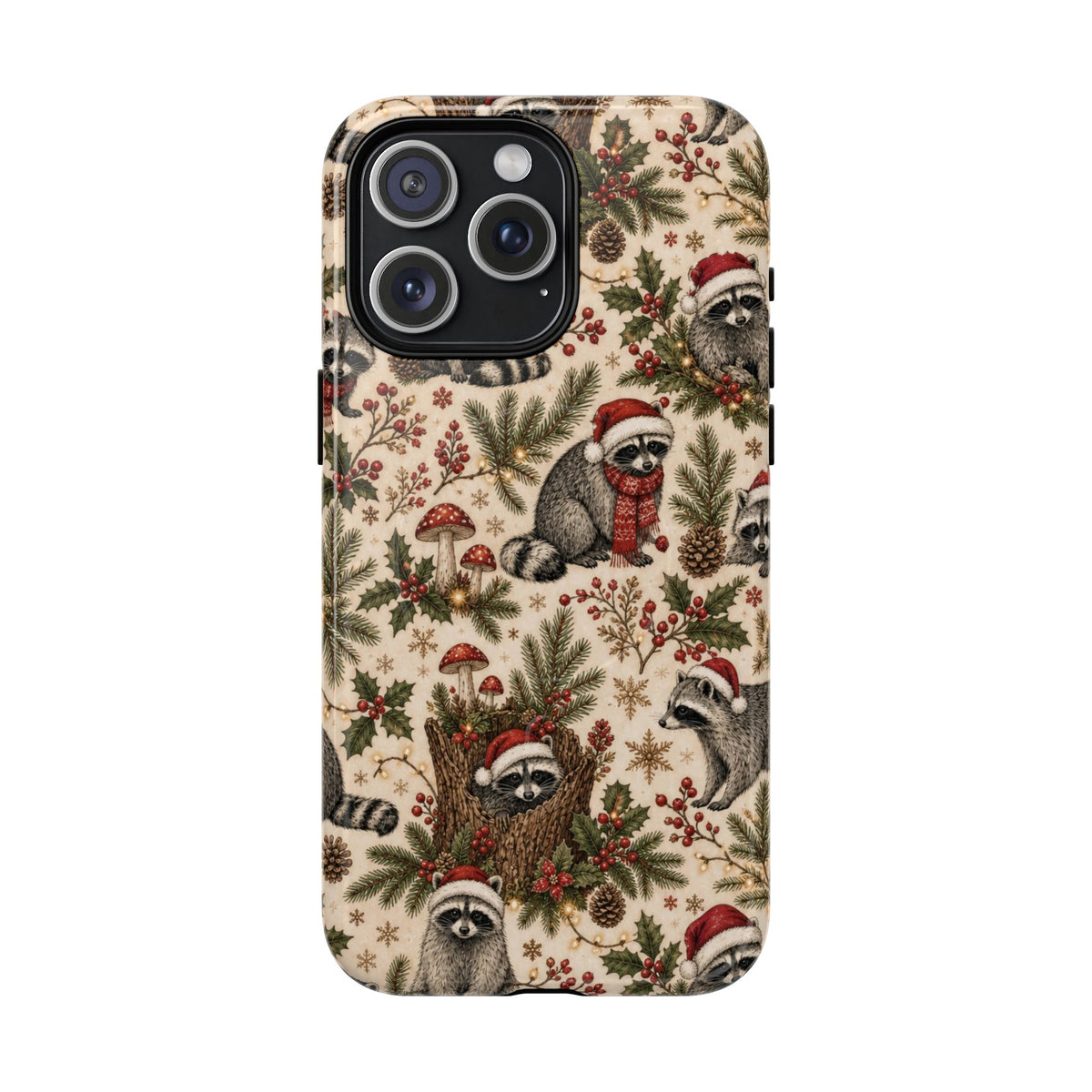 Raccoon Hollow Christmas Magnetic Case