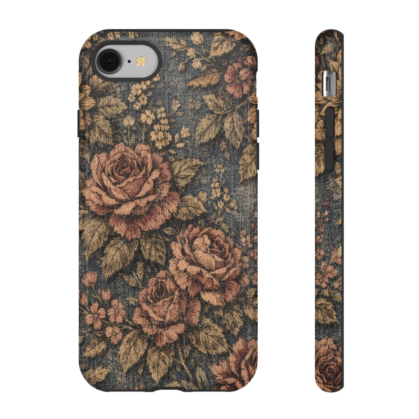 Denim Blooms Tough Case
