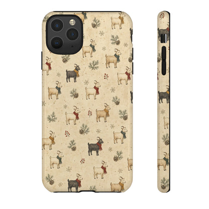 Scarf Goats Tough Case