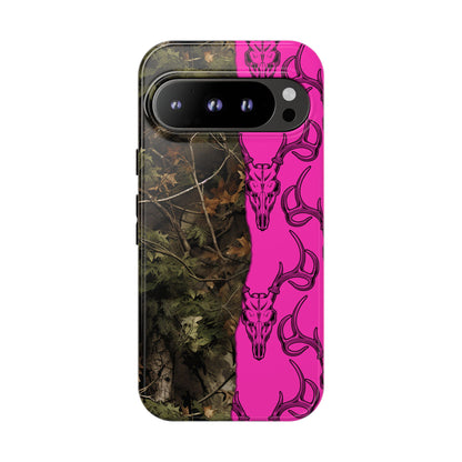 Camo Deer Skulls Pink Tough Case