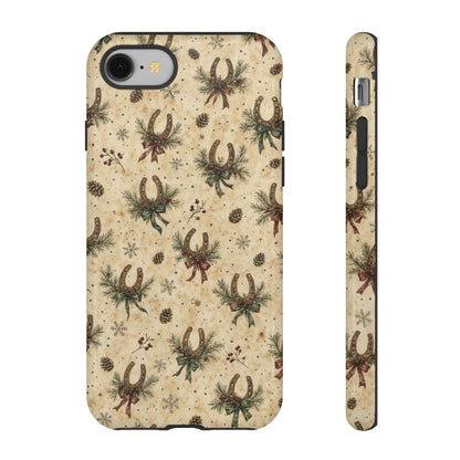 Christmas Horseshoes Tough Case