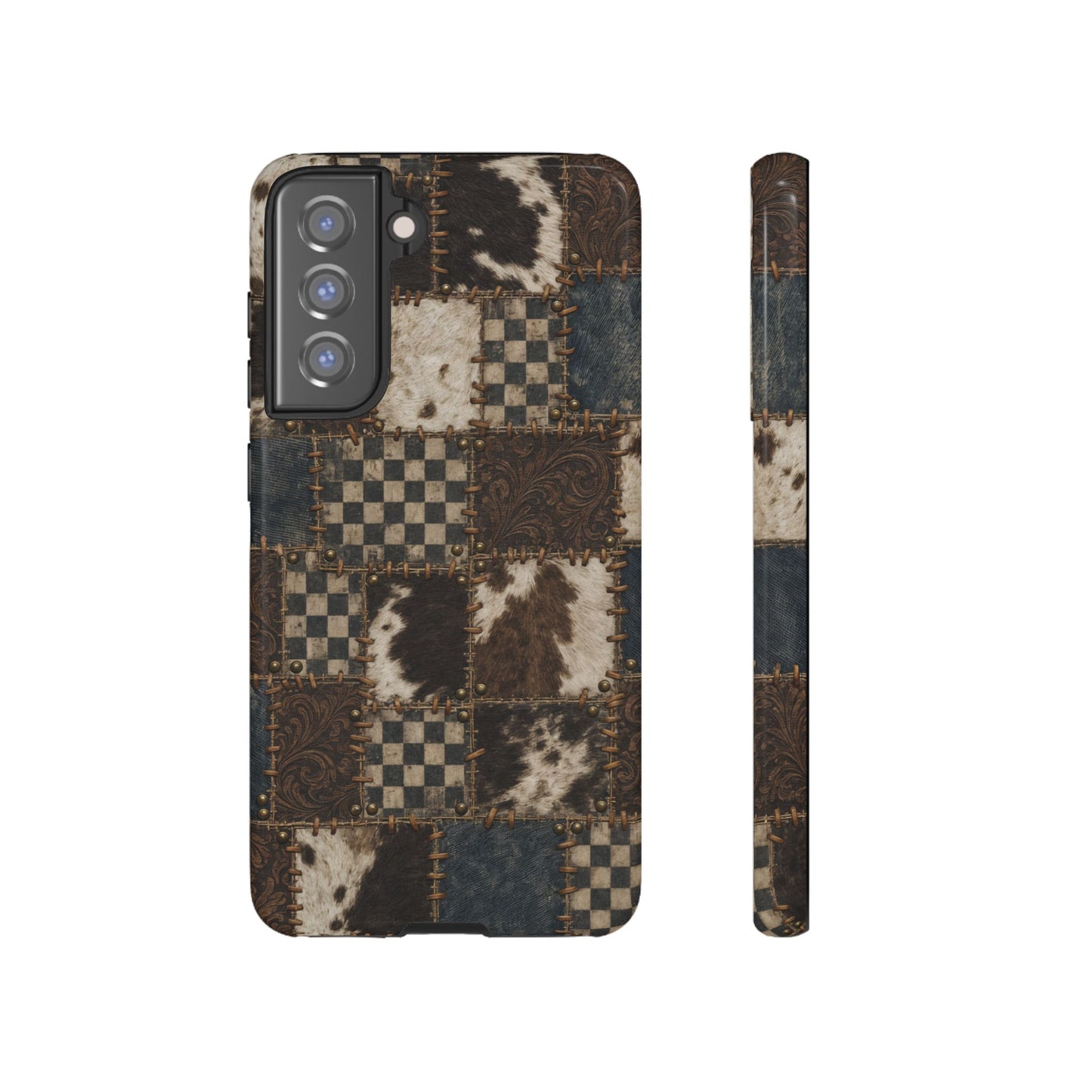 Tooled Patchwork Tough Case