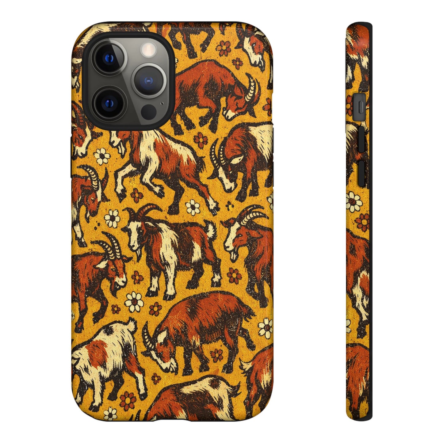 Retro Goats Tough Case
