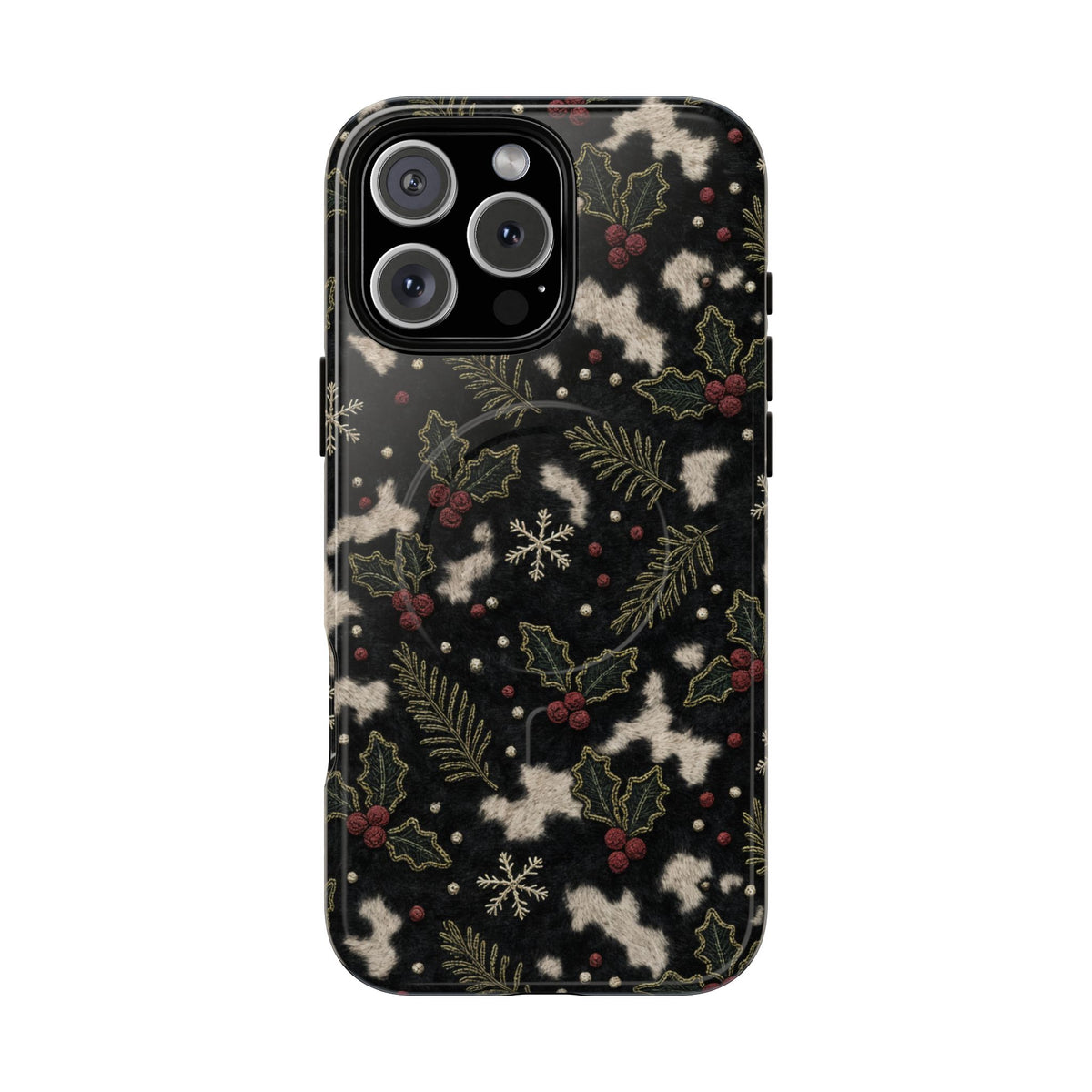 Cowhide Holly Magnetic Case