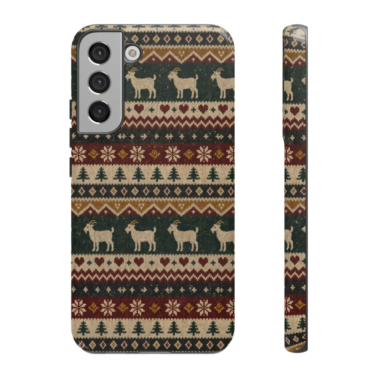 Fair Isle Goats Tough Case