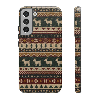 Fair Isle Goats Tough Case