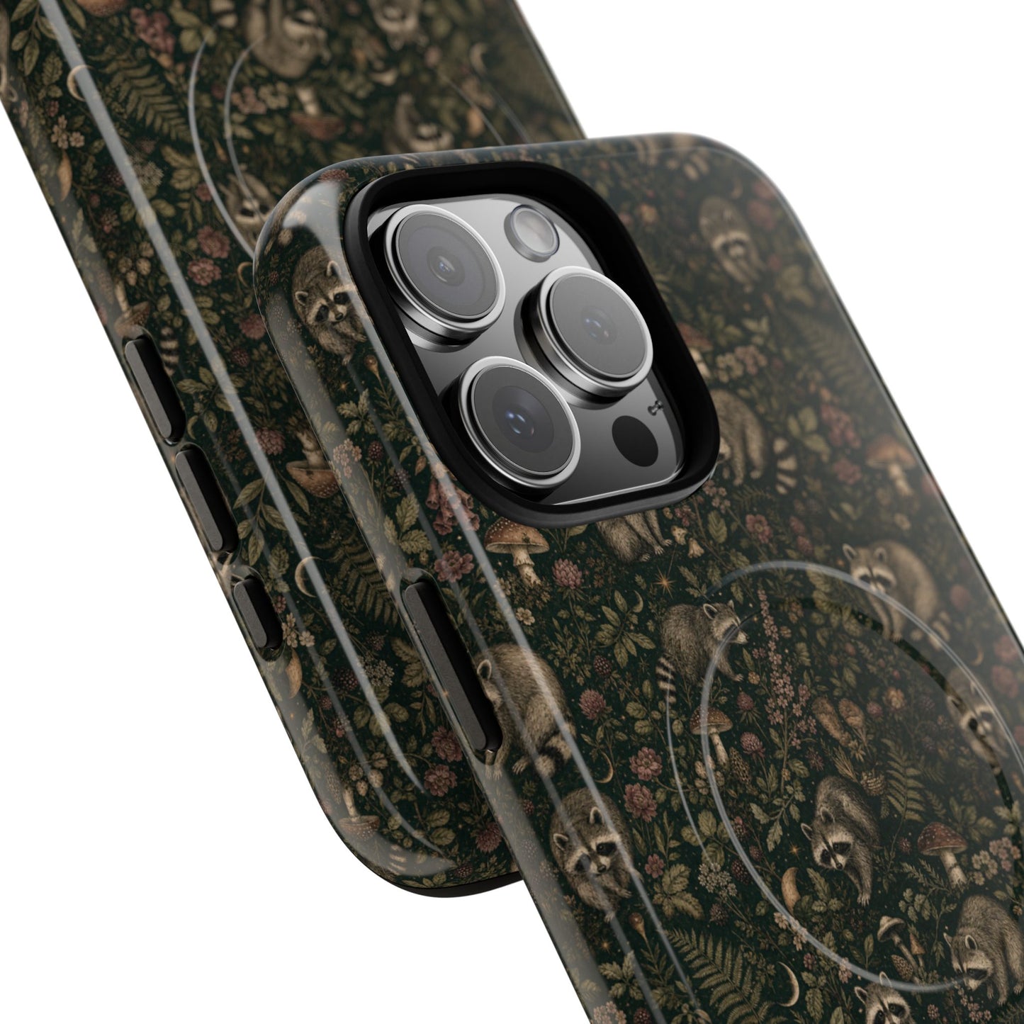 Forest Raccoon Magnetic Case